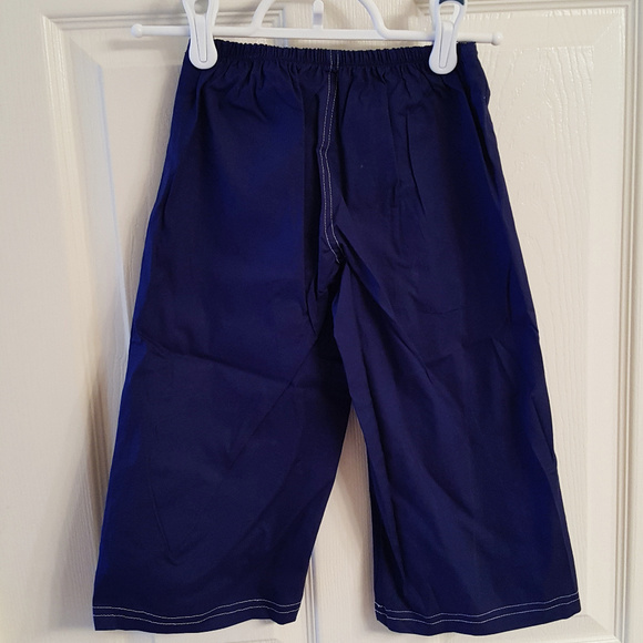 Girls Youth Pleated Pant NWT Sweet Potatoes Navy Blue Toddler & Youth Sizes - Picture 3 of 3